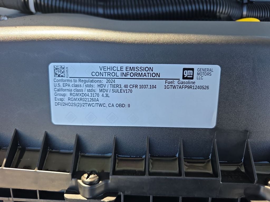 2024 GMC Savana Cargo 2500 Work Van