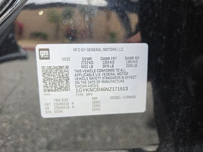 2022 Cadillac XT5 FWD Premium Luxury