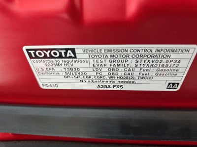 2025 Toyota Camry LE