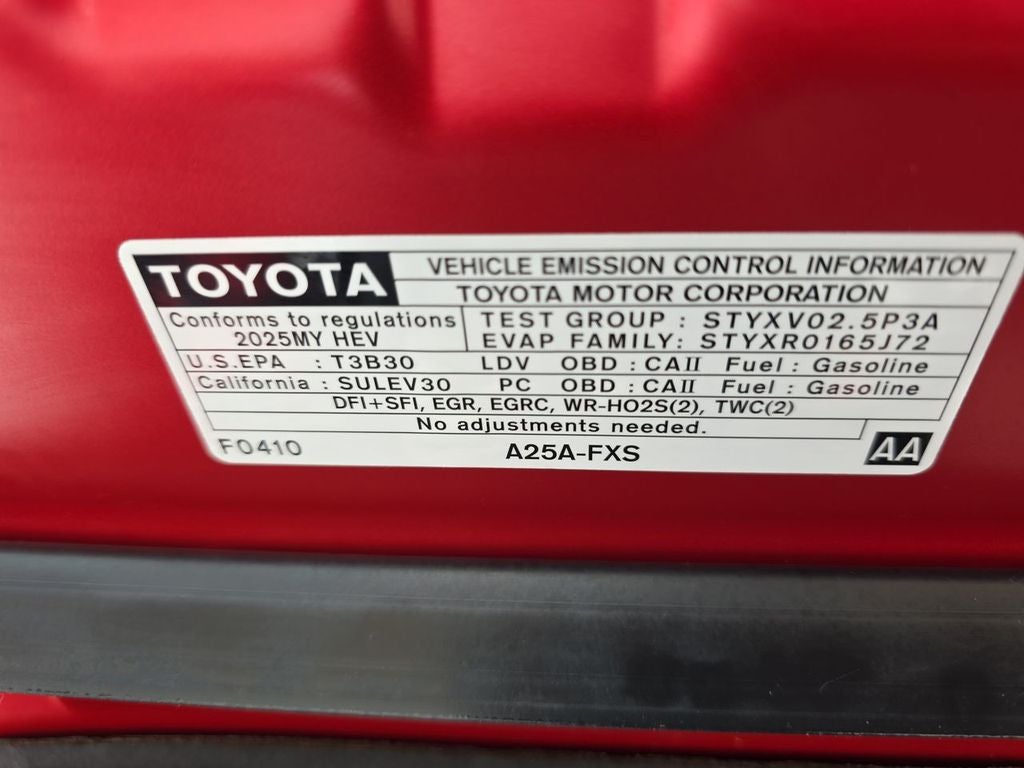 2025 Toyota Camry LE