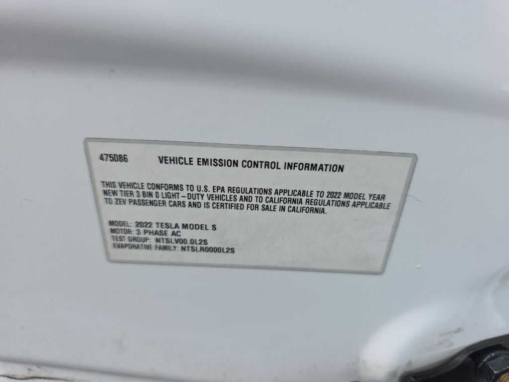 2022 Tesla Model S MODEL S LONG RANGE