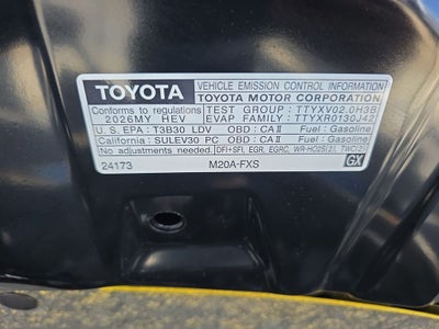 2026 Toyota Prius LE