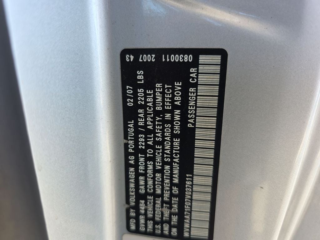 2007 Volkswagen Eos Base