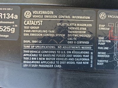 2007 Volkswagen Eos Base