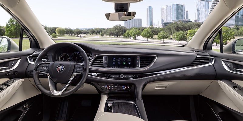 dashboard of Buick Enclave