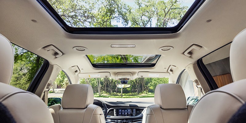 interior of Buick Enclave