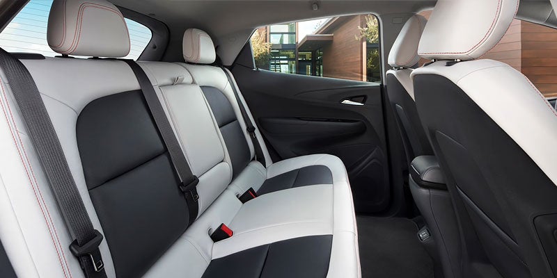 back seats of Chevrolet Bolt EV