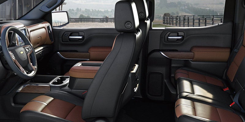 interior of Chevrolet Silverado 1500
