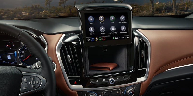 dashboard of Chevrolet Traverse