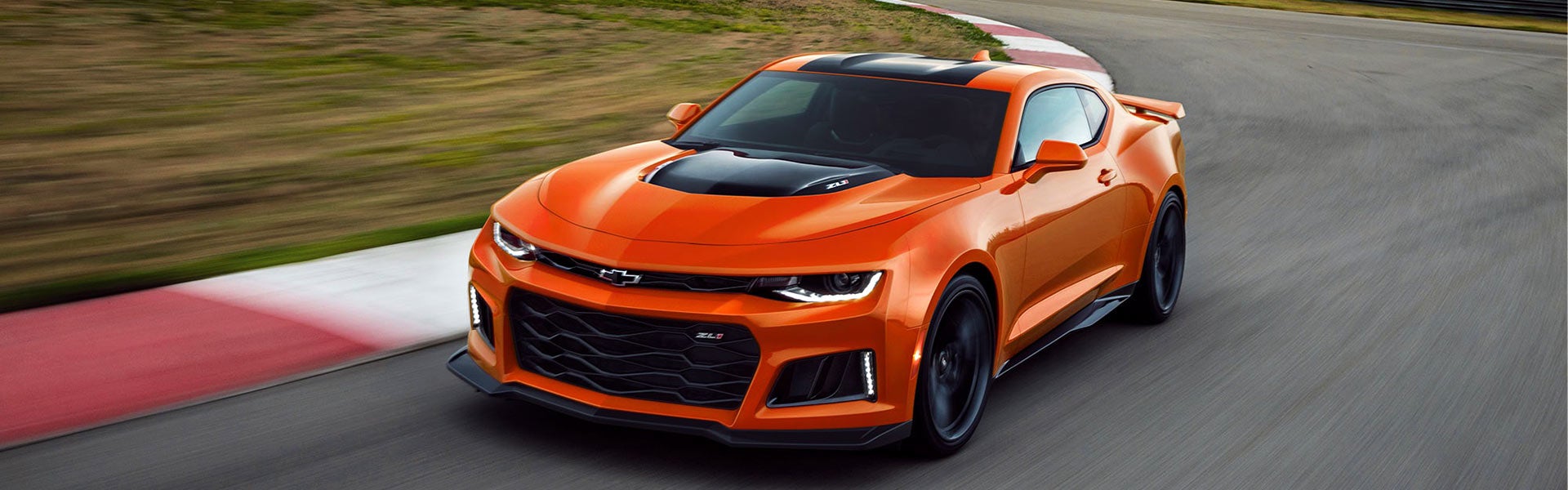 orange Chevy Camaro