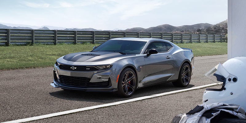 silver Chevy Camaro