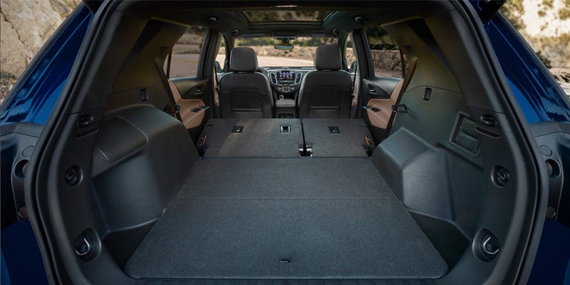 interior of Chevy Equinox