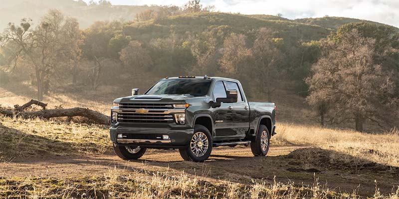 black Chevy Silverado 3500HD