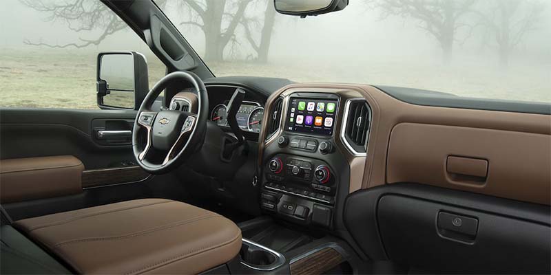 dashboard of Chevy Silverado 3500HD