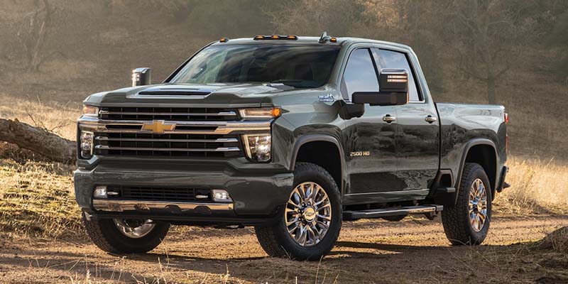 black Chevy Silverado 3500HD