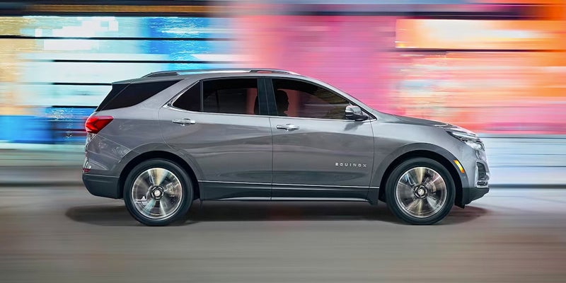 silver Chevrolet Equinox