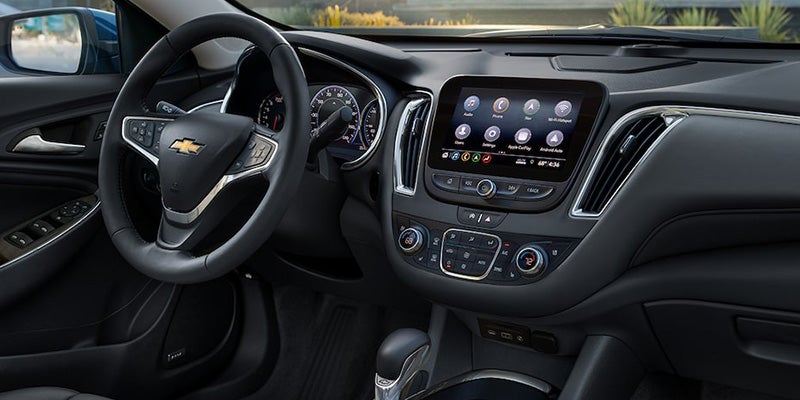 dashboard of Chevrolet Malibu
