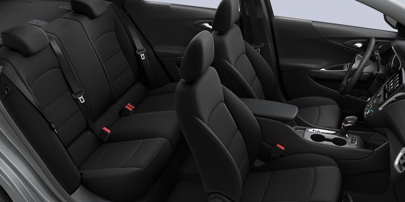 Interior of Chevrolet Malibu
