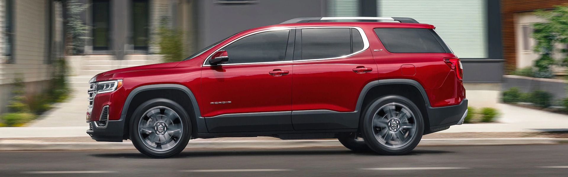 side view of GMC Acadia