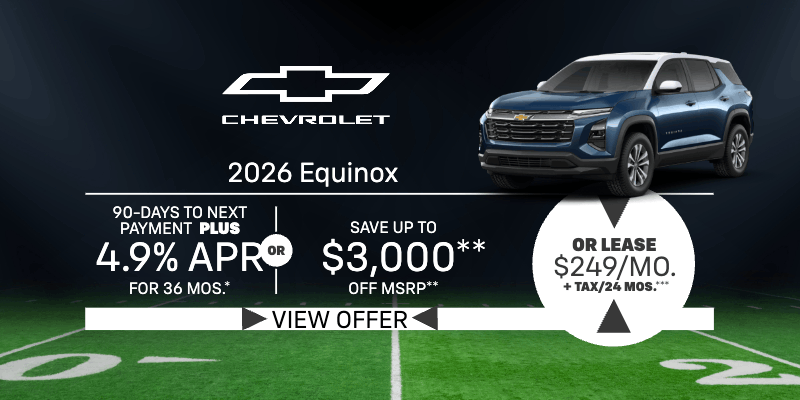2027 Chevy Equinox Deals