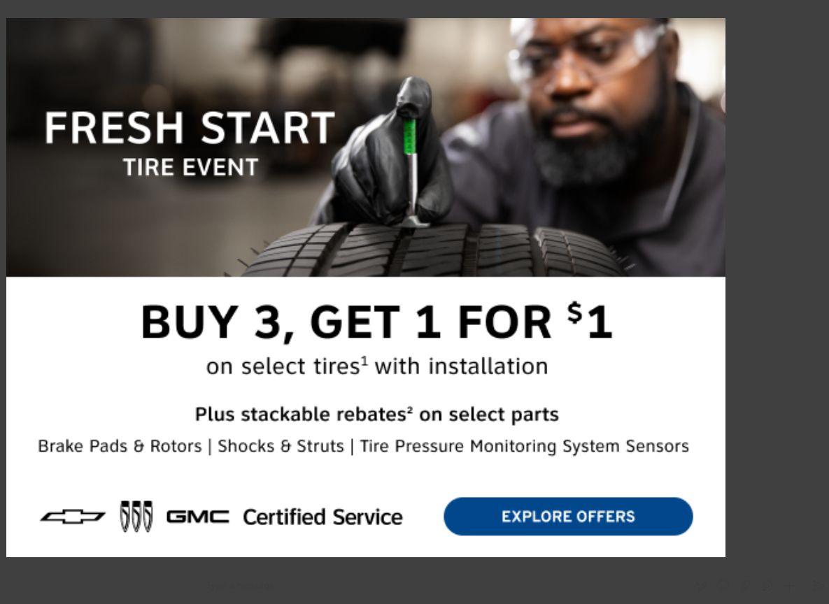 Fresh Start Tire Event